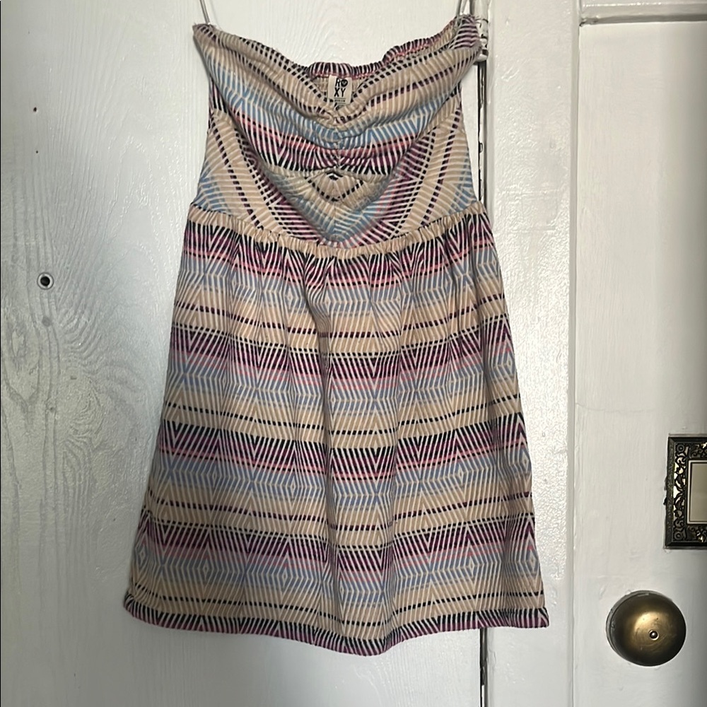 Roxy strapless sundress
